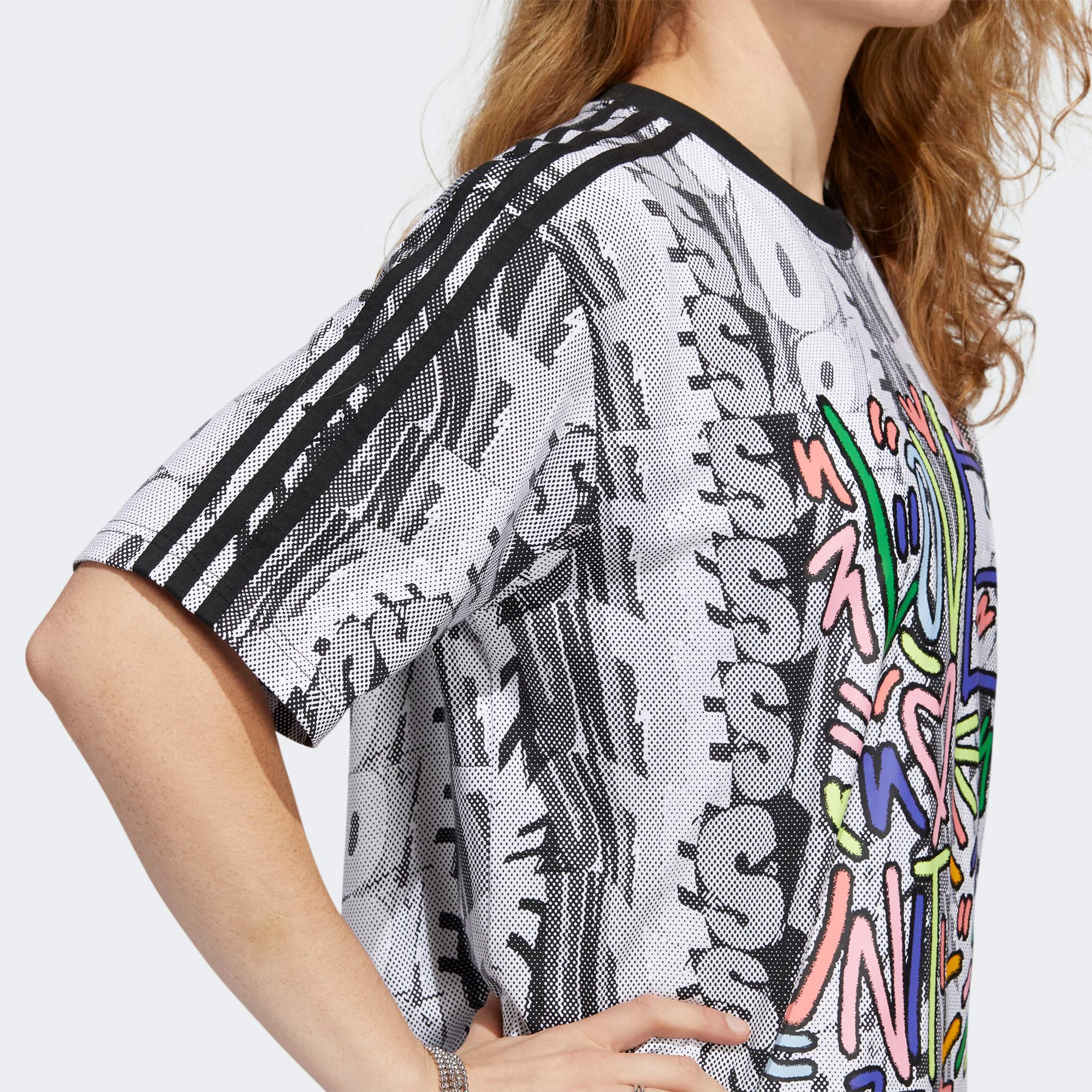 adidas Loveuni Kadın Renkli Elbise