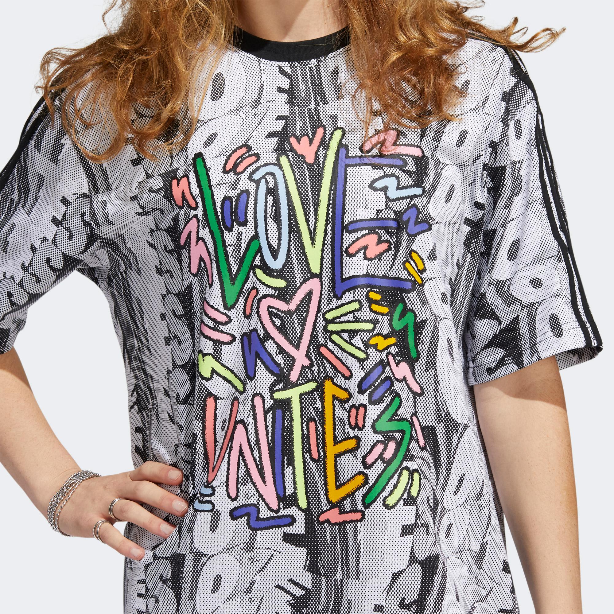 adidas Loveuni Kadın Renkli Elbise