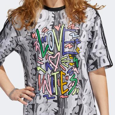  adidas Loveuni Kadın Renkli Elbise