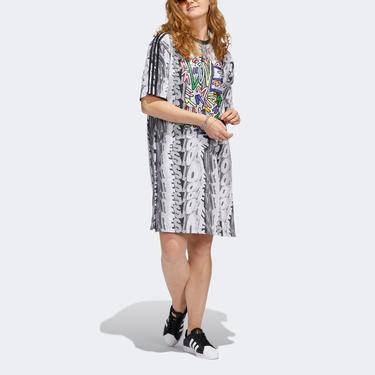  adidas Loveuni Kadın Renkli Elbise