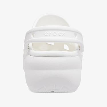  Crocs Classic Platform Clog Kadın Beyaz Terlik