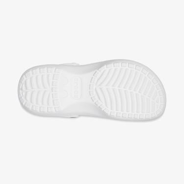  Crocs Classic Platform Clog Kadın Beyaz Terlik