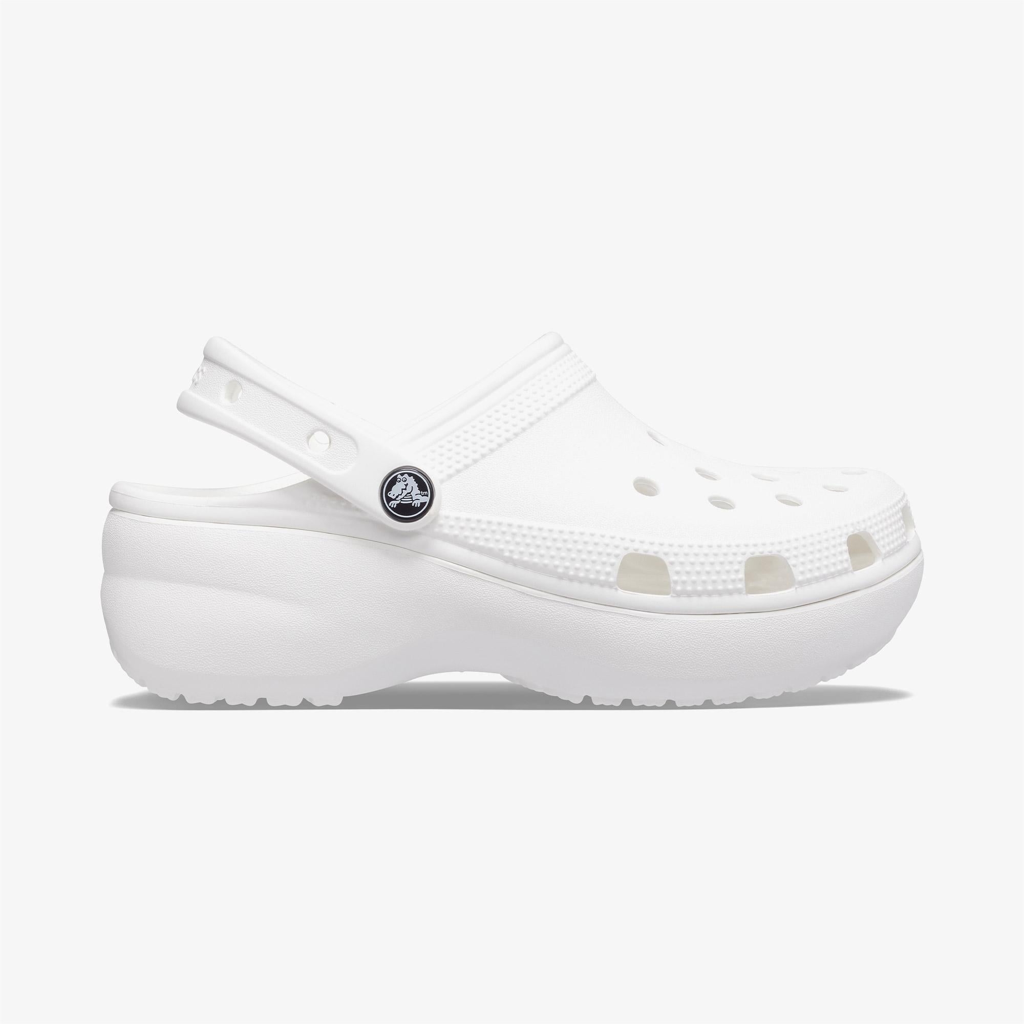 Crocs Classic Platform Clog Unisex Beyaz Terlik
