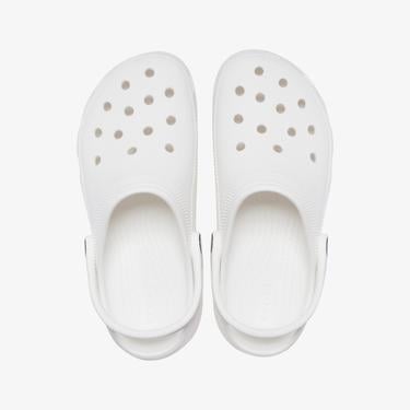  Crocs Classic Platform Clog Kadın Beyaz Terlik