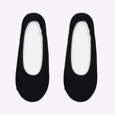  Converse Footie Flat Knit 2 Parça Erkek Siyah Çorap