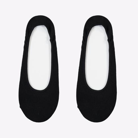  Converse Footie Flat Knit 2 Parça Erkek Siyah Çorap