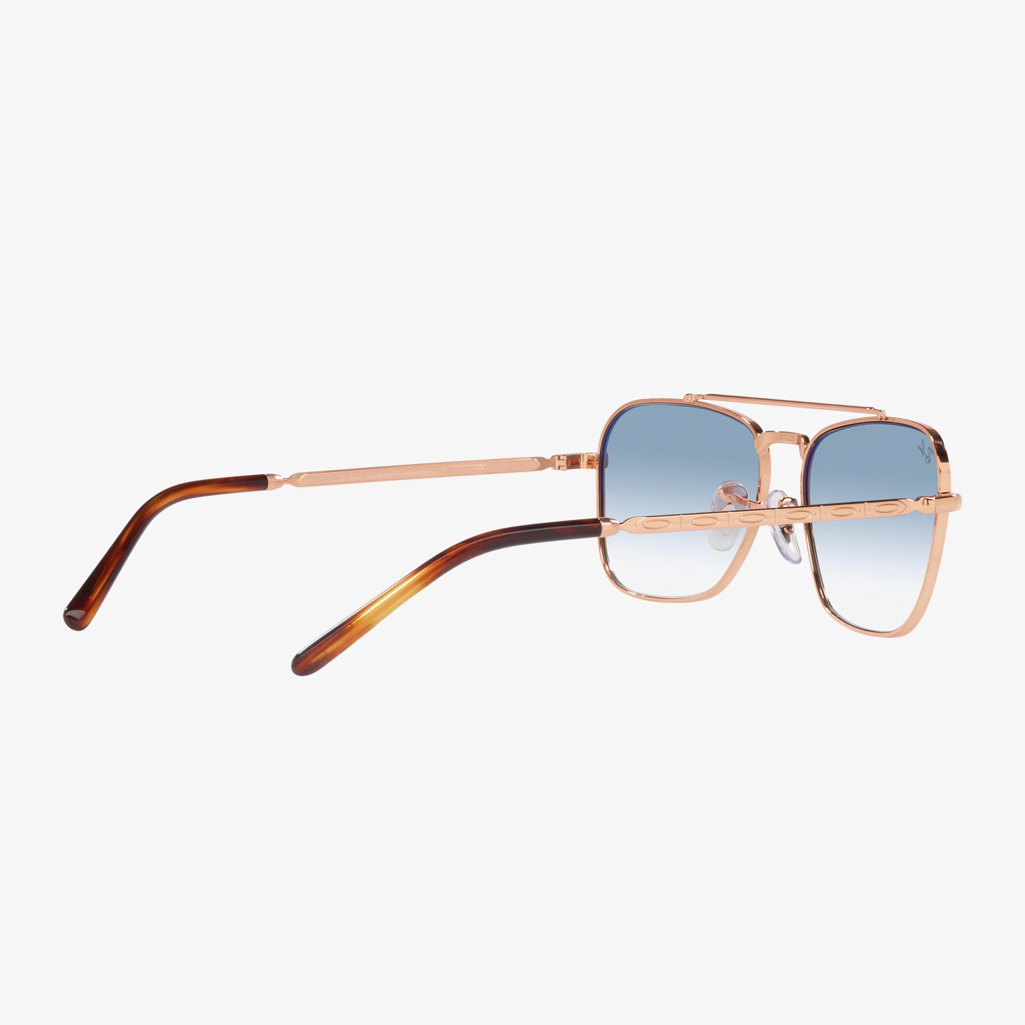 RAY-BAN Metal Unisex Rose-Gold Güneş Gözlüğü