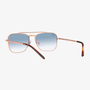  RAY-BAN Metal Unisex Rose-Gold Güneş Gözlüğü