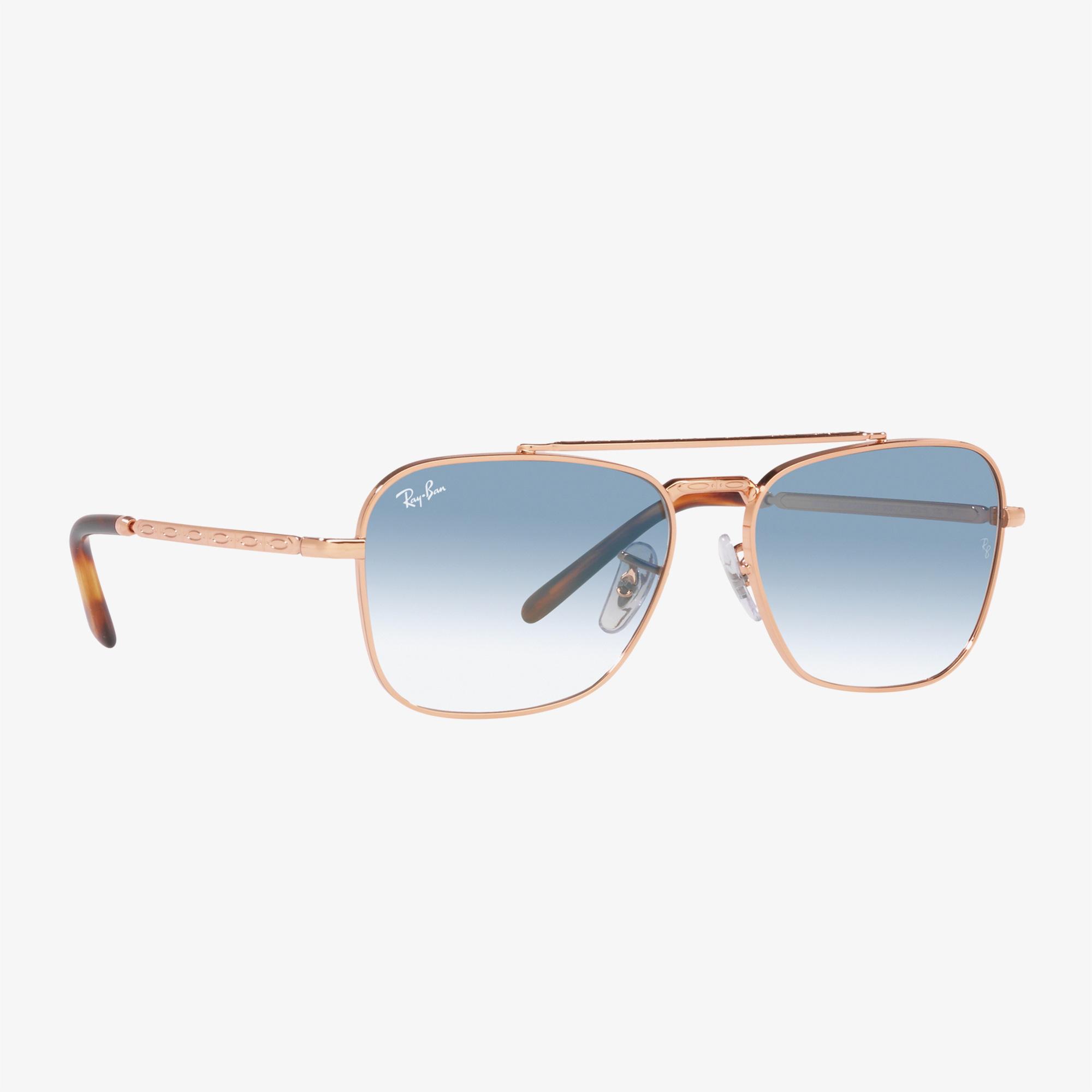 RAY-BAN Metal Unisex Rose-Gold Güneş Gözlüğü