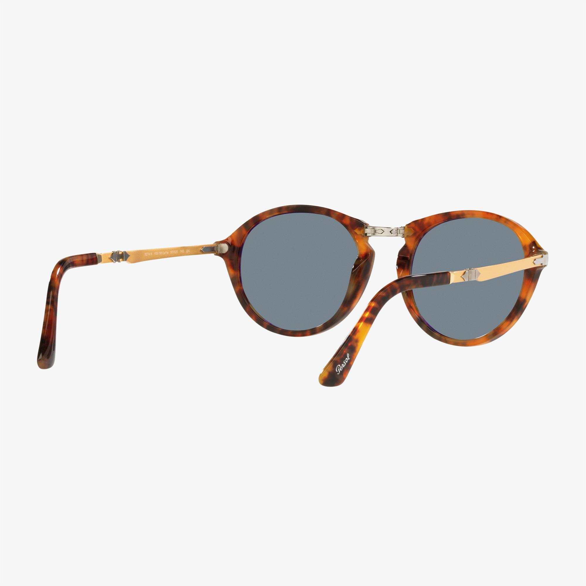 PERSOL Acetate Unisex Kahverengi Güneş Gözlüğü