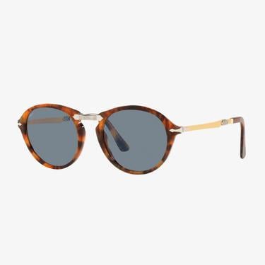  PERSOL Acetate Unisex Kahverengi Güneş Gözlüğü