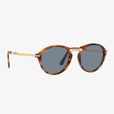  PERSOL Acetate Unisex Kahverengi Güneş Gözlüğü