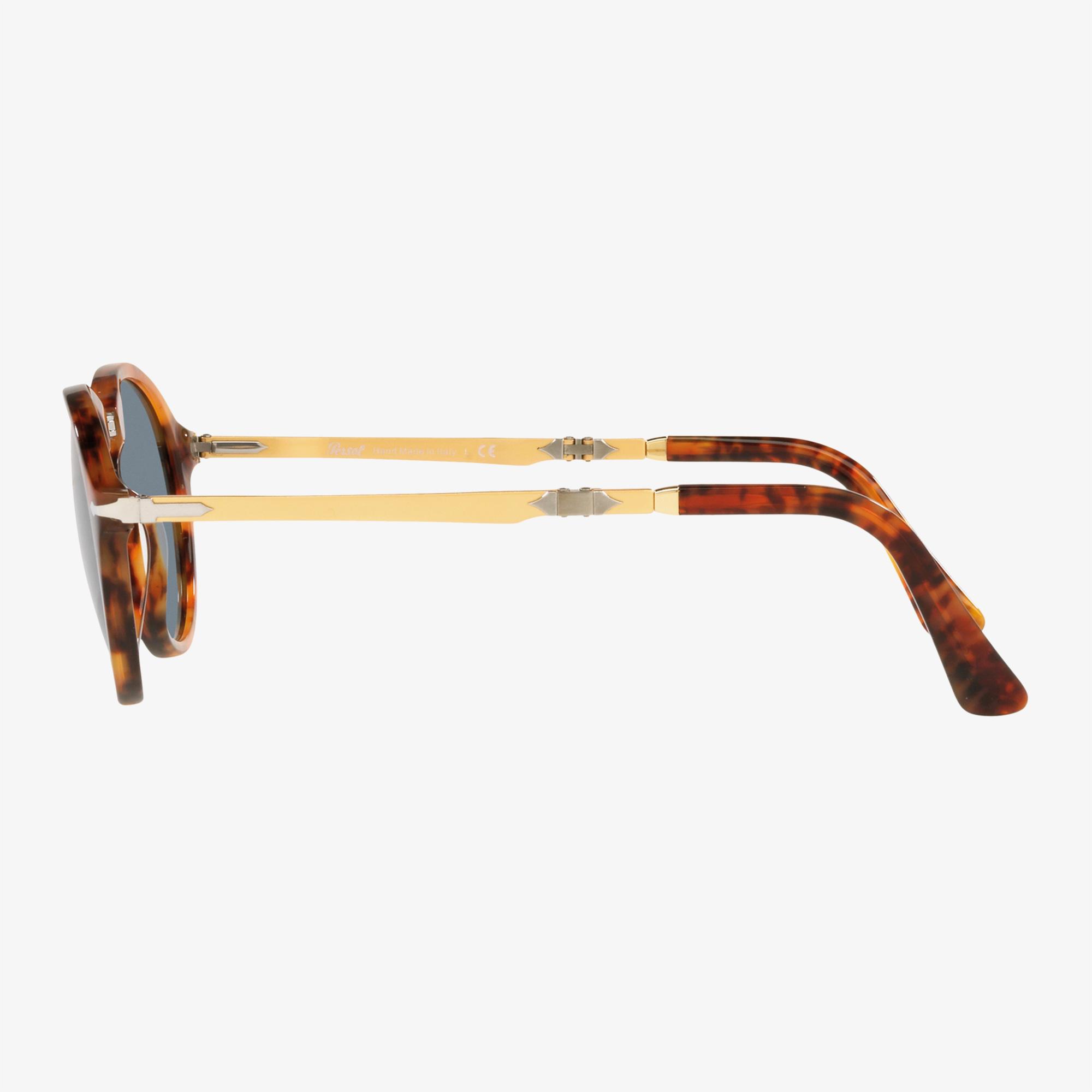 PERSOL Acetate Unisex Kahverengi Güneş Gözlüğü