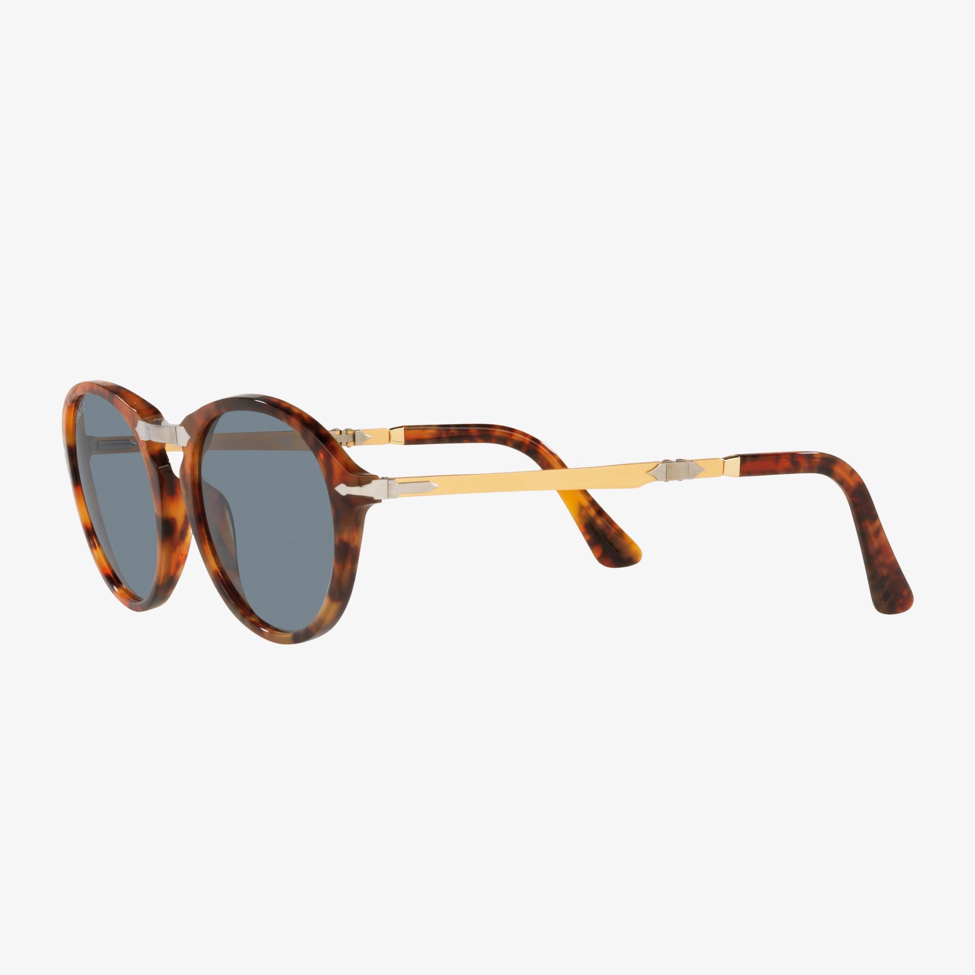 PERSOL Acetate Unisex Kahverengi Güneş Gözlüğü