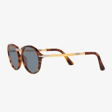  PERSOL Acetate Unisex Kahverengi Güneş Gözlüğü