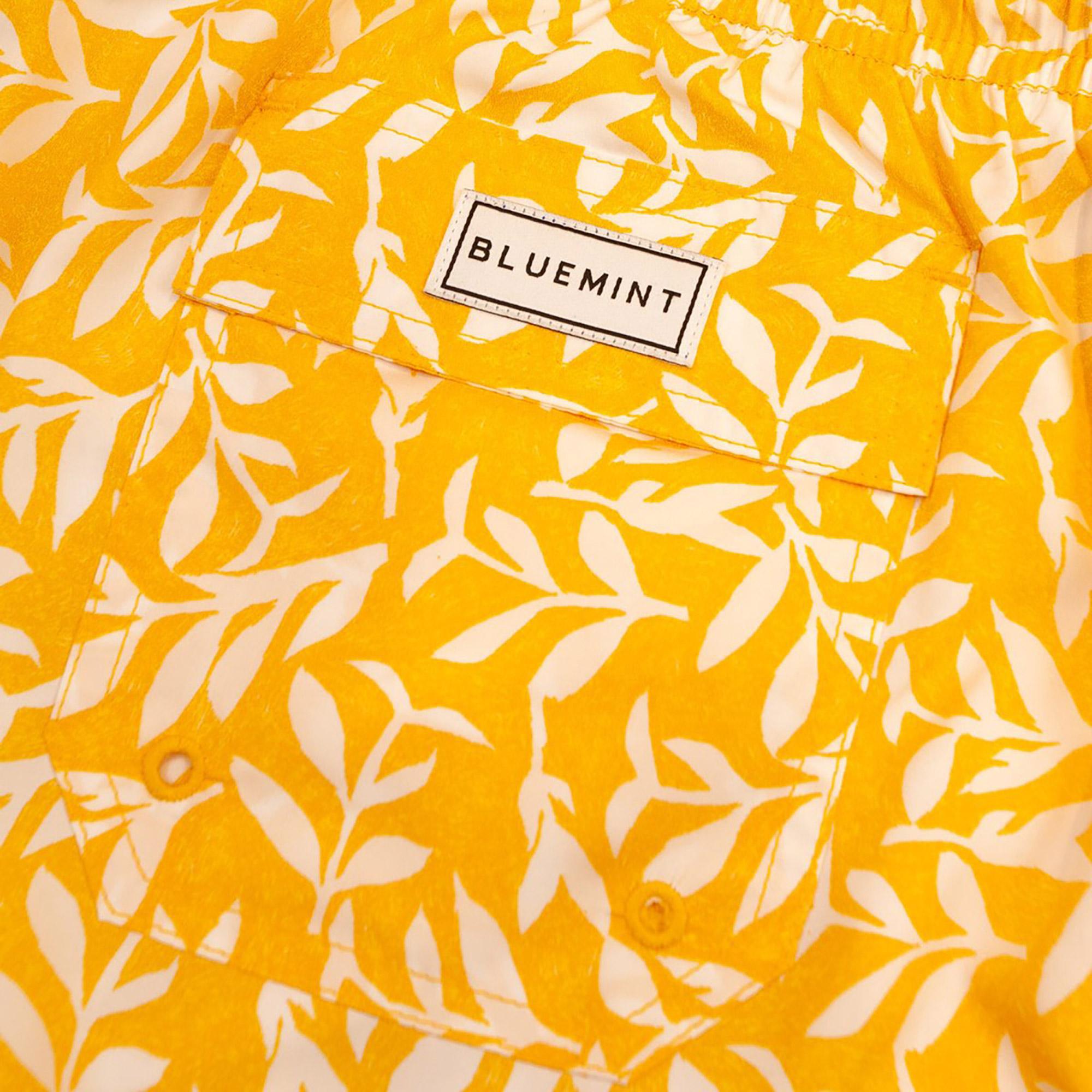 Bluemint Logan Erkek Sunset Leaves Mayo Şort