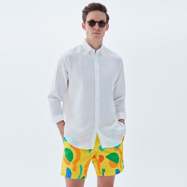  Bluemint Arthus Erkek Yellow Marks Mayo Şort