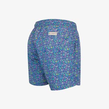  Bluemint Logan Erkek Blue Paisley Mayo Şort