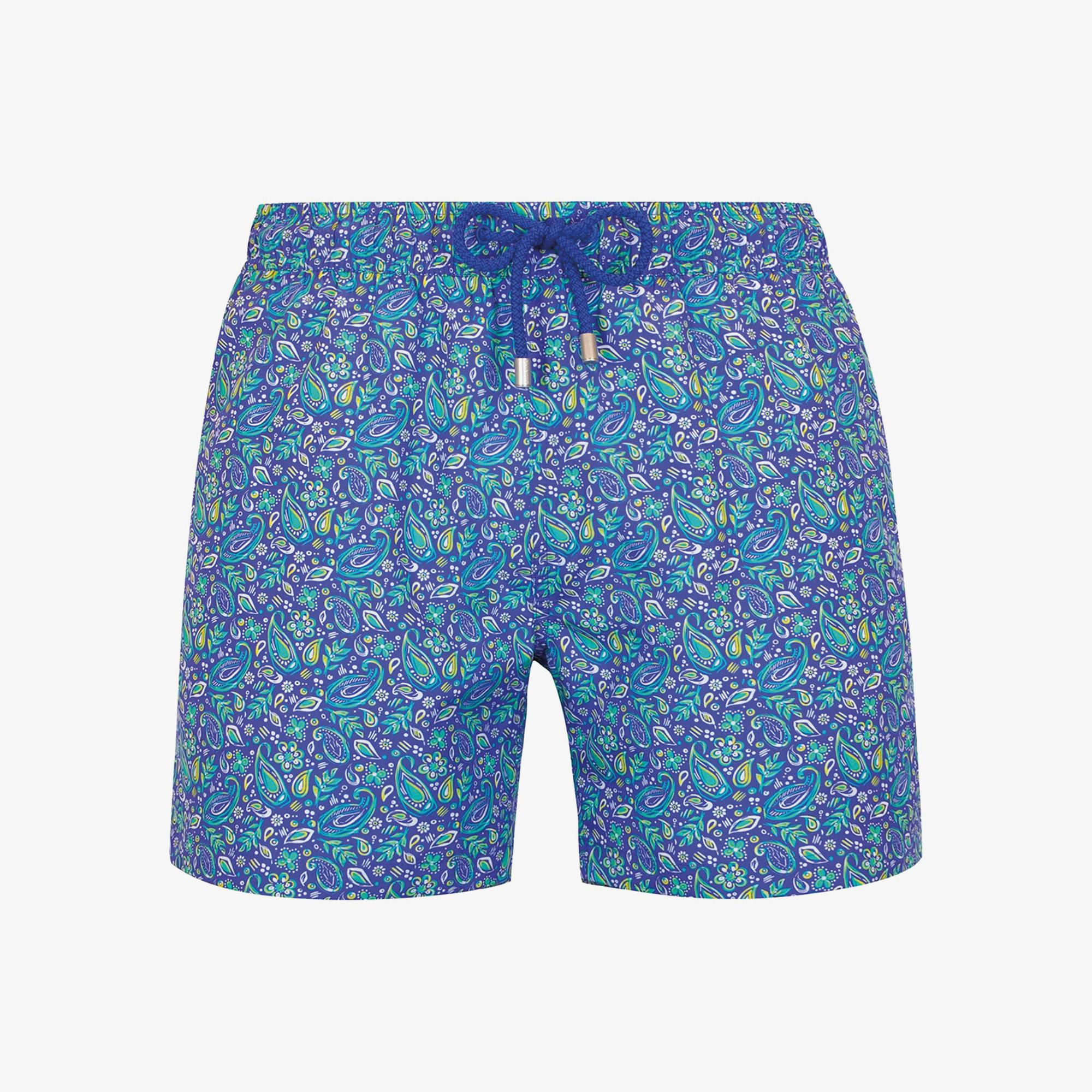 Bluemint Logan Erkek Blue Paisley Mayo Şort