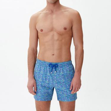  Bluemint Logan Erkek Blue Paisley Mayo Şort
