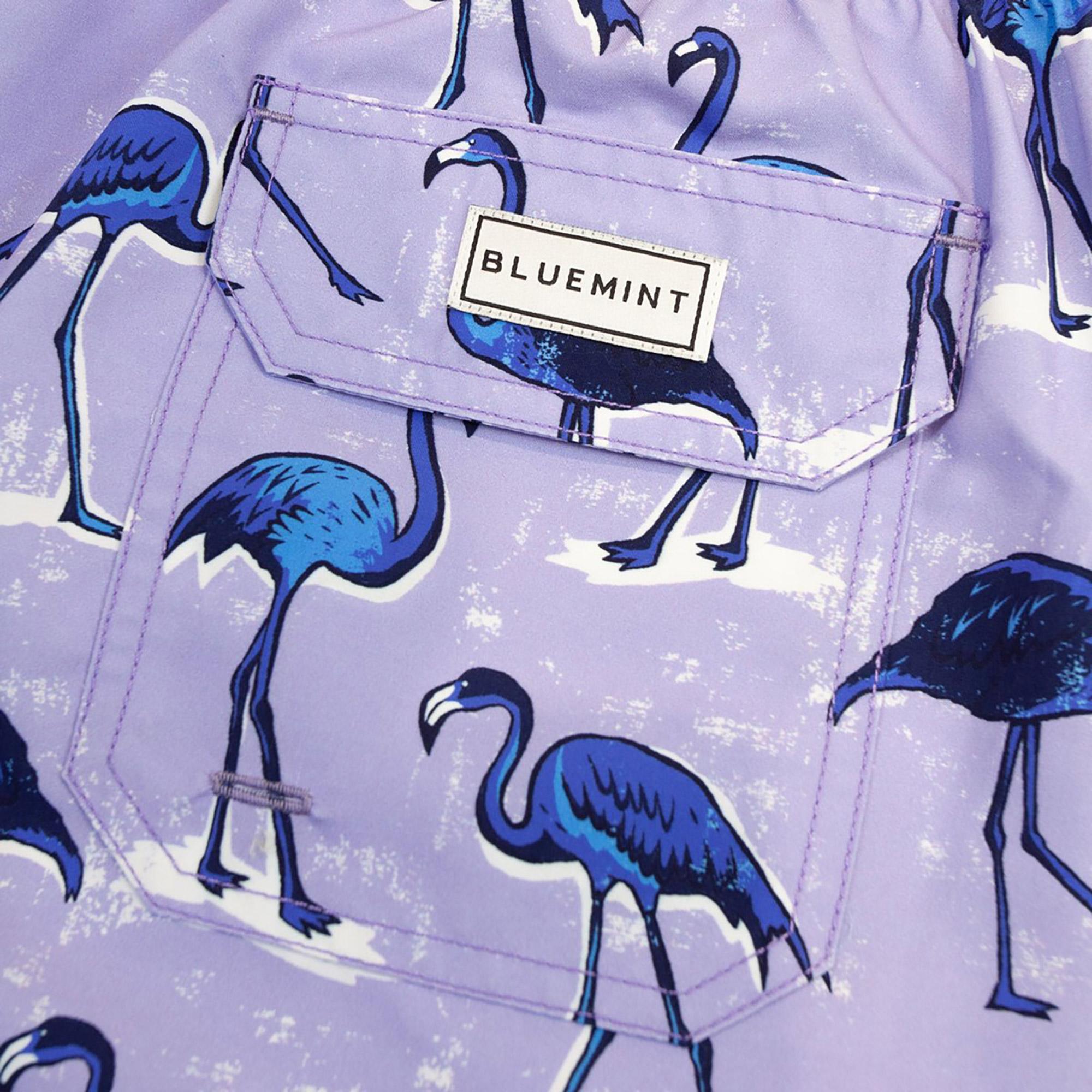 Bluemint Arthus Erkek Royal Flamingo Mayo Şort