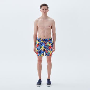  Bluemint Arthus Erkek Colourful Leaves Mayo Şort