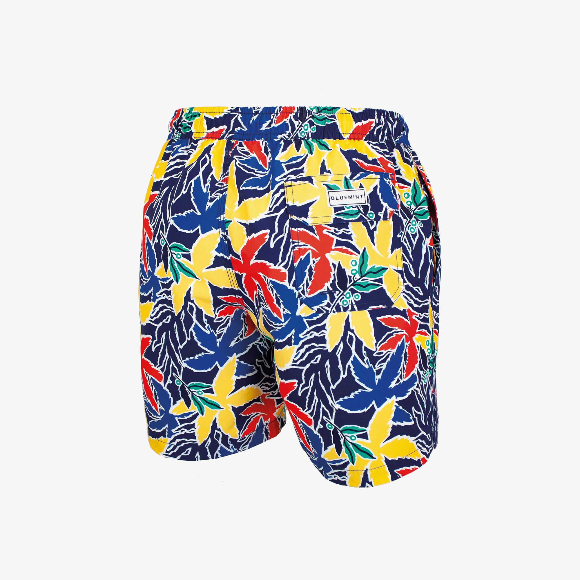 Bluemint Arthus Erkek Colourful Leaves Mayo Şort