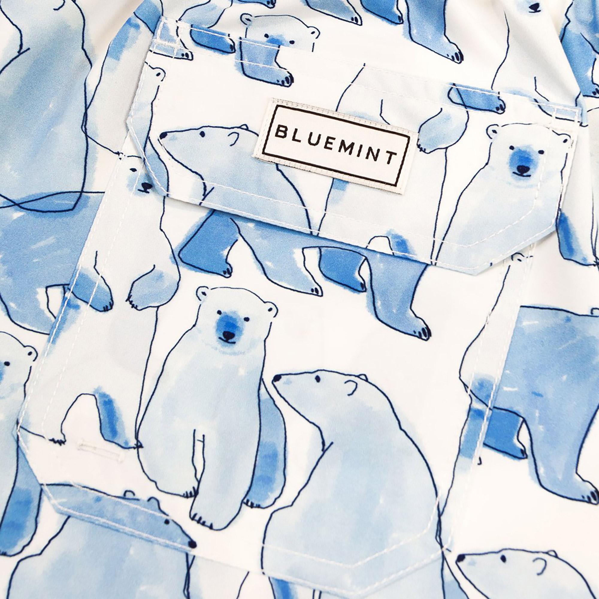 Bluemint Arthus Erkek Ice Bear Mayo Şort