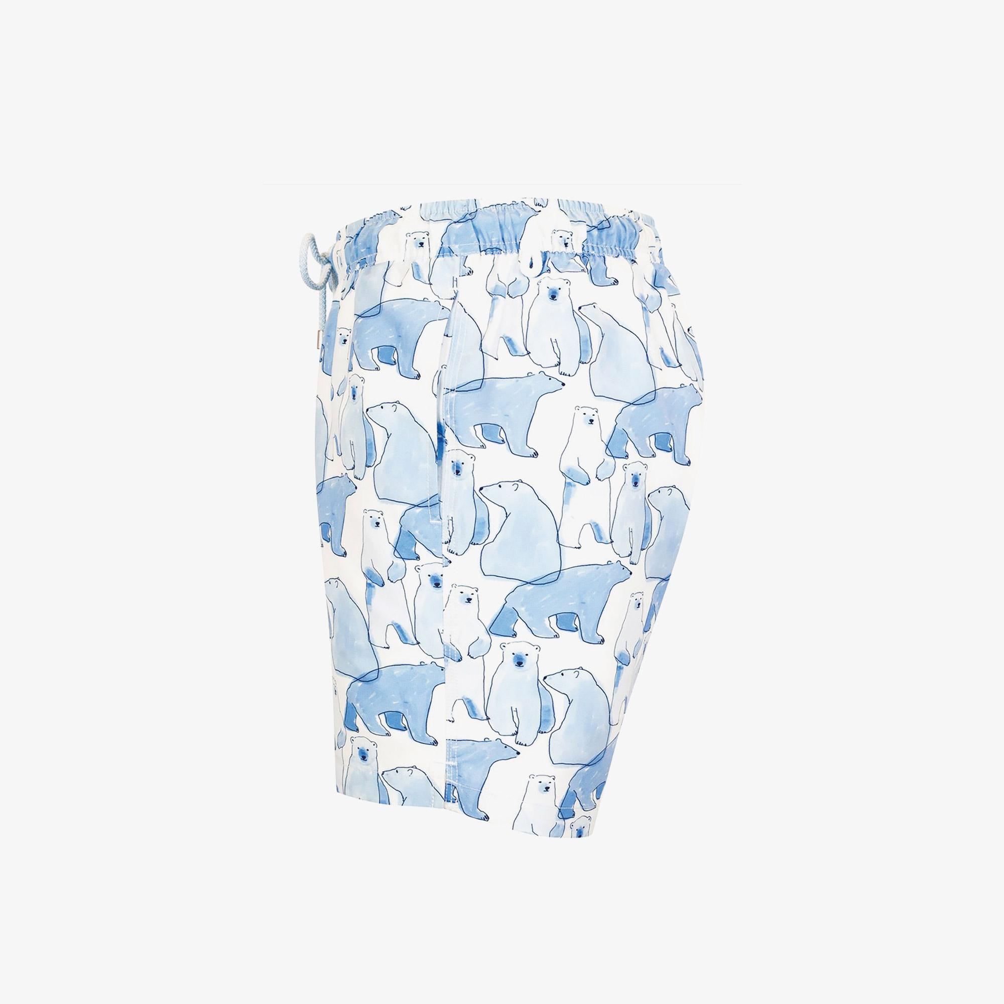 Bluemint Arthus Erkek Ice Bear Mayo Şort