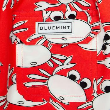  Bluemint Arthus Boy Stretch Çocuk Magenta Crab Mayo Şort