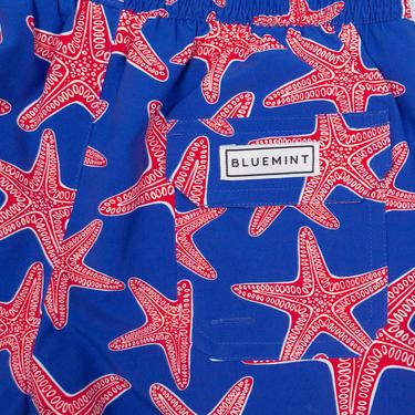  Bluemint Arthus Boy Stretch Çocuk Deep Blue Star Mayo Şort