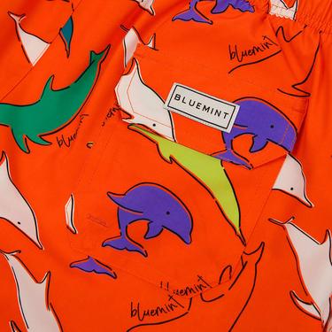  Bluemint Arthus Stretch Erkek Orange Dolphin Mayo Şort