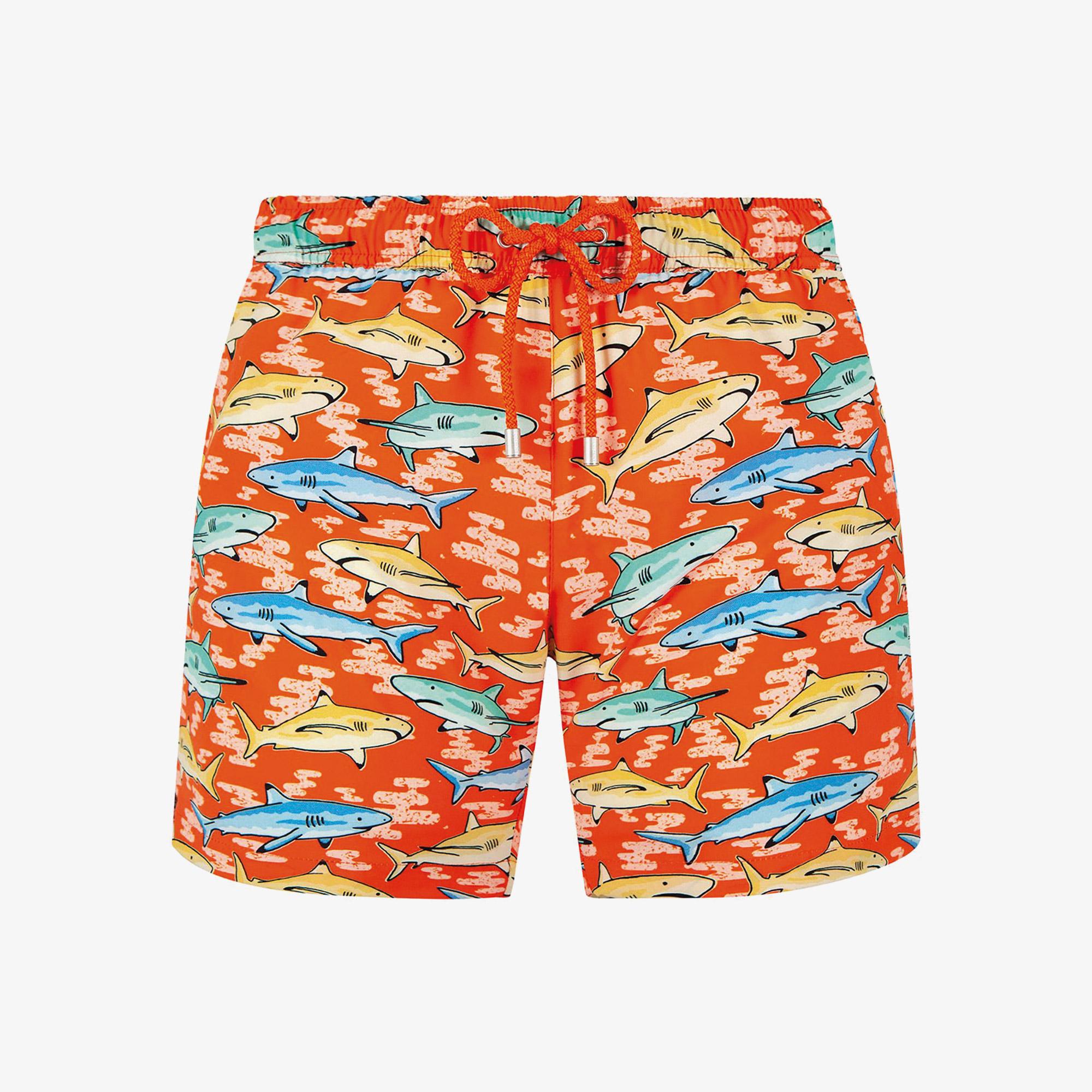 Bluemint Arthus Stretch Erkek Orange Shark Mayo Şort