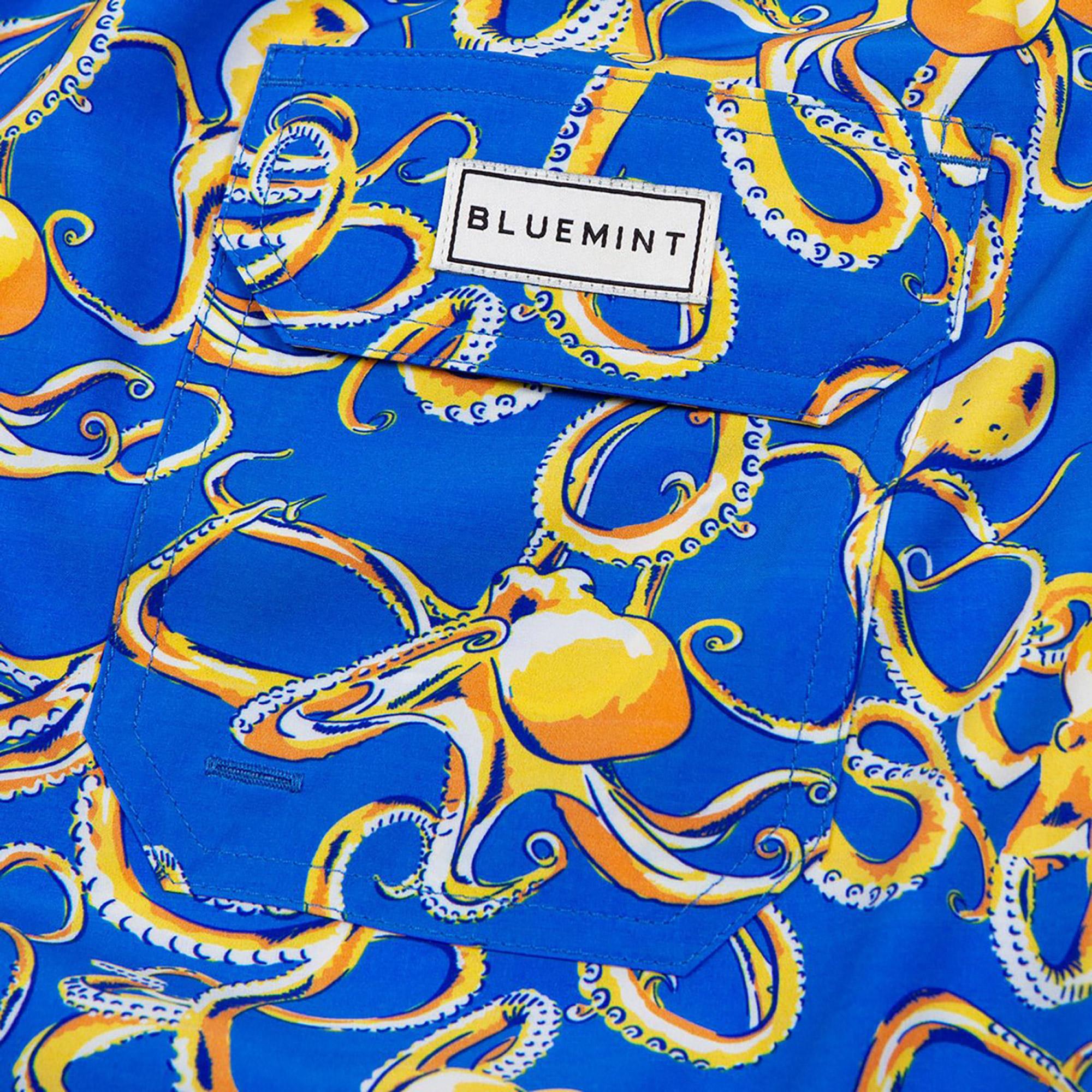 Bluemint Arthus Stretch Erkek Provence Poulpe Mayo Şort