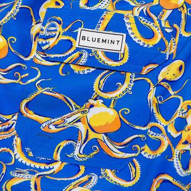  Bluemint Arthus Stretch Erkek Provence Poulpe Mayo Şort