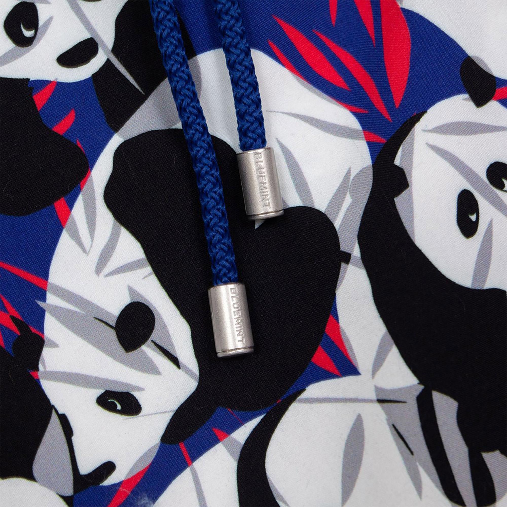 Bluemint Arthus Erkek Deep Blue Panda Mayo Şort