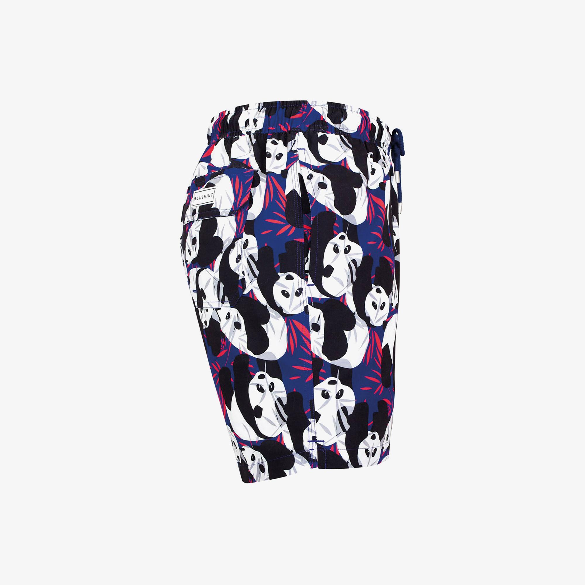 Bluemint Arthus Erkek Deep Blue Panda Mayo Şort