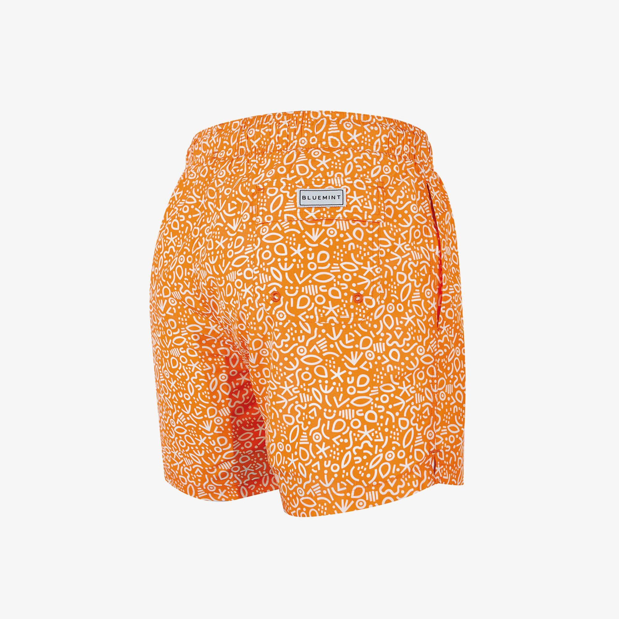 Bluemint Logan Erkek Orange Outline Mayo Şort