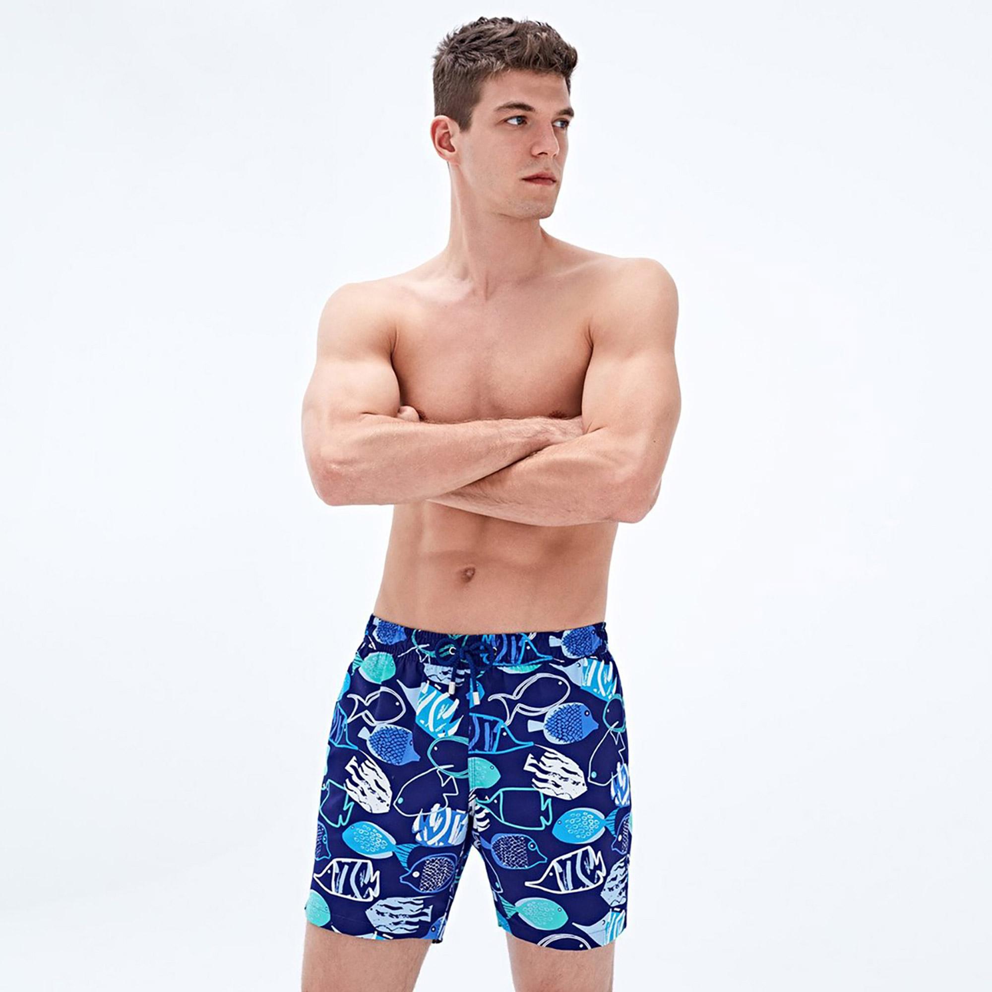 Bluemint Arthus Erkek Mazarine Aquarium Mayo Şort