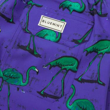  Bluemint Arthus Stretch Erkek Plum Flamingo Mayo Şort