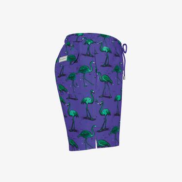  Bluemint Arthus Stretch Erkek Plum Flamingo Mayo Şort