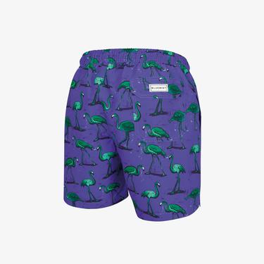  Bluemint Arthus Stretch Erkek Plum Flamingo Mayo Şort