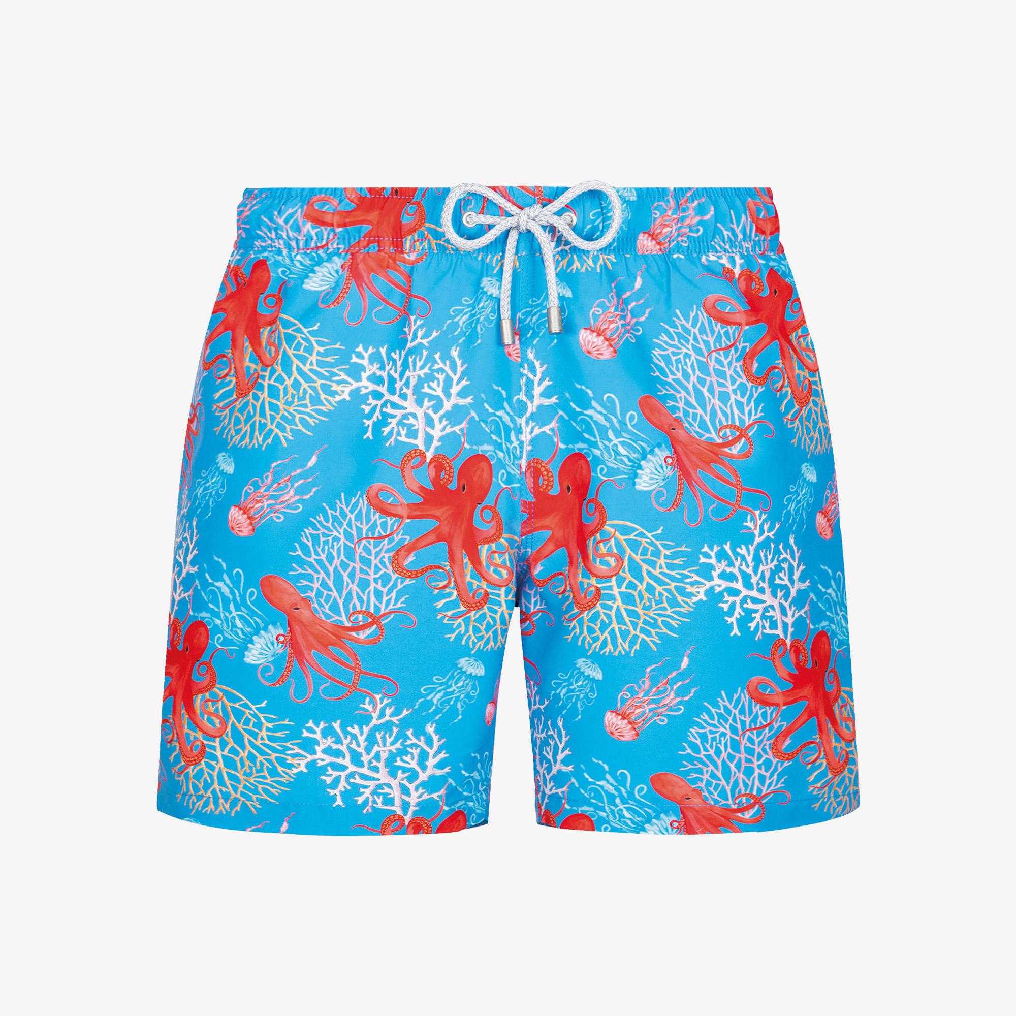 Bluemint Arthus Erkek Aqua Octopus Mayo Şort