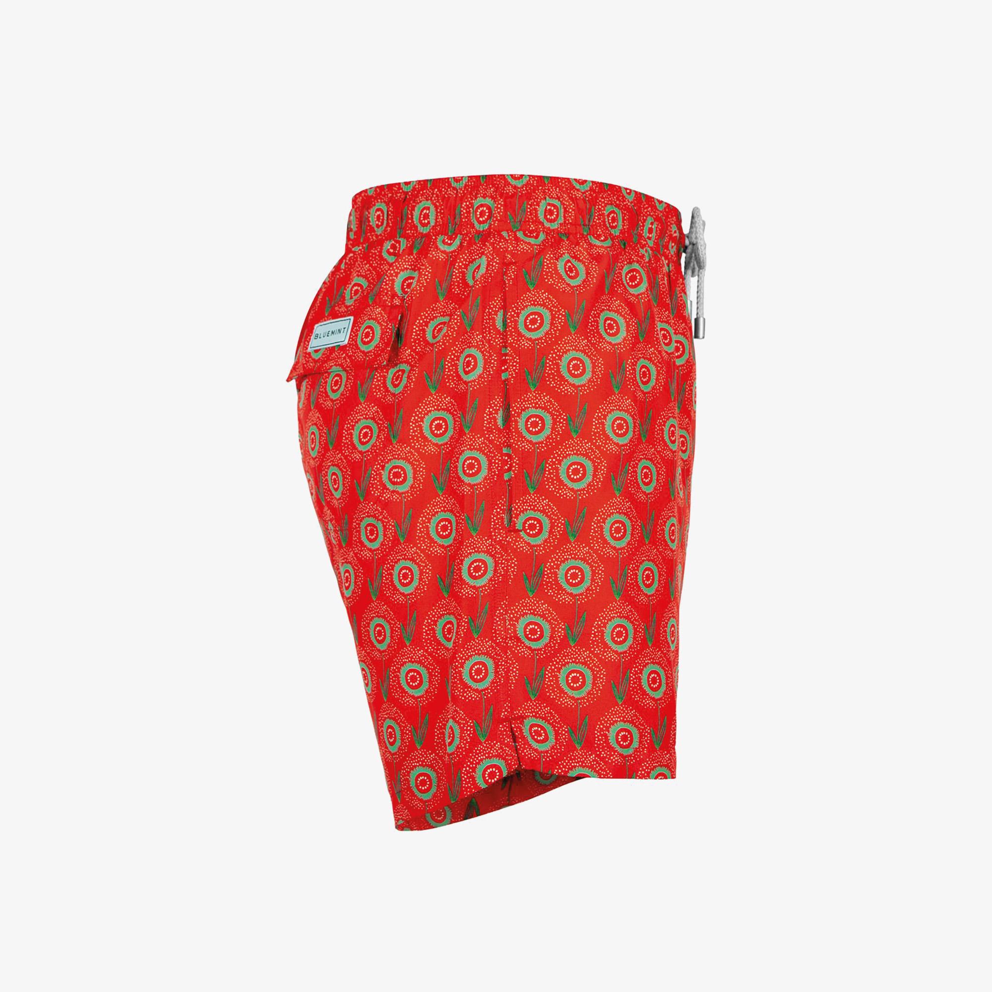 Bluemint Logan Erkek Kırmızı Mayo Şort