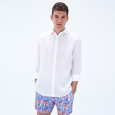  Bluemint Arthus Stretch Erkek Mavi Mayo Şort