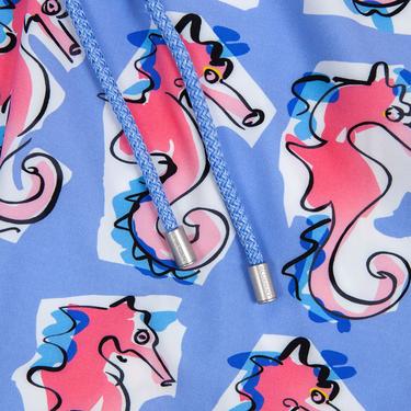  Bluemint Arthus Stretch Erkek Mavi Mayo Şort