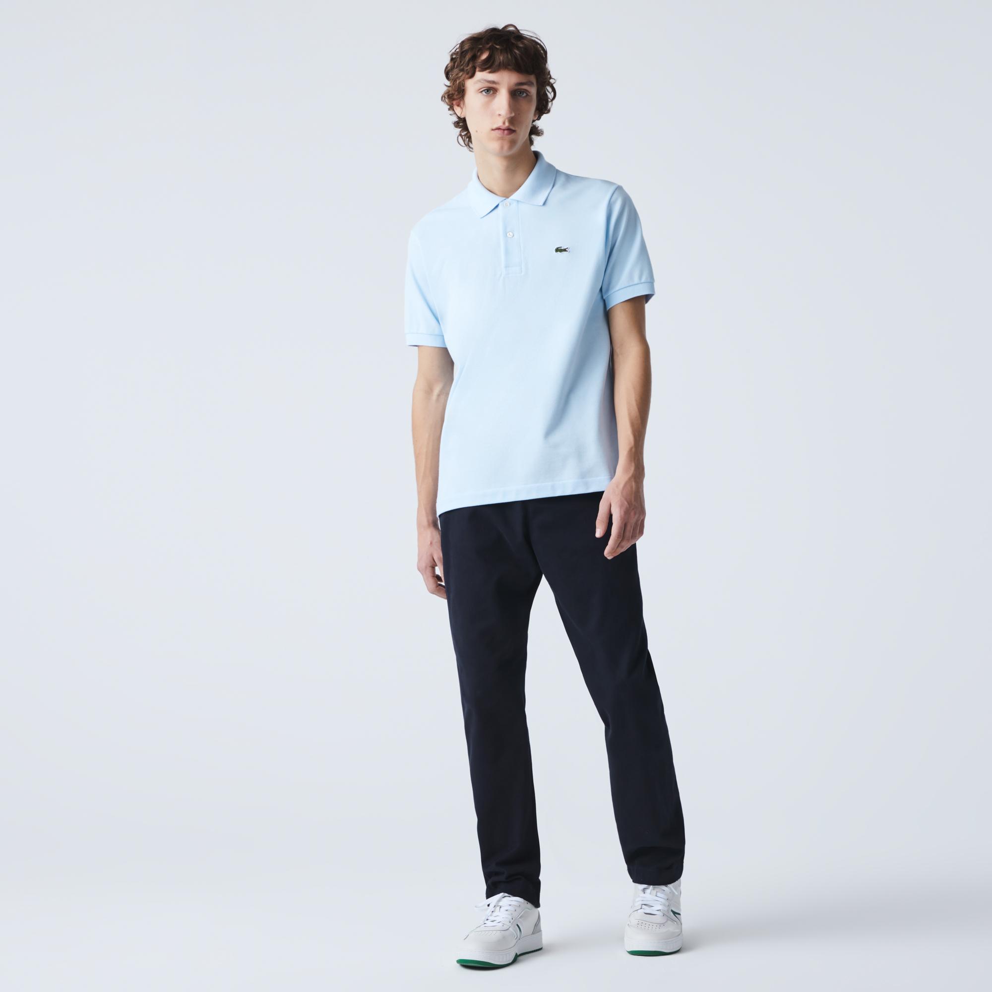 Lacoste L.12.12 Erkek Classic Fit Açık Mavi Polo