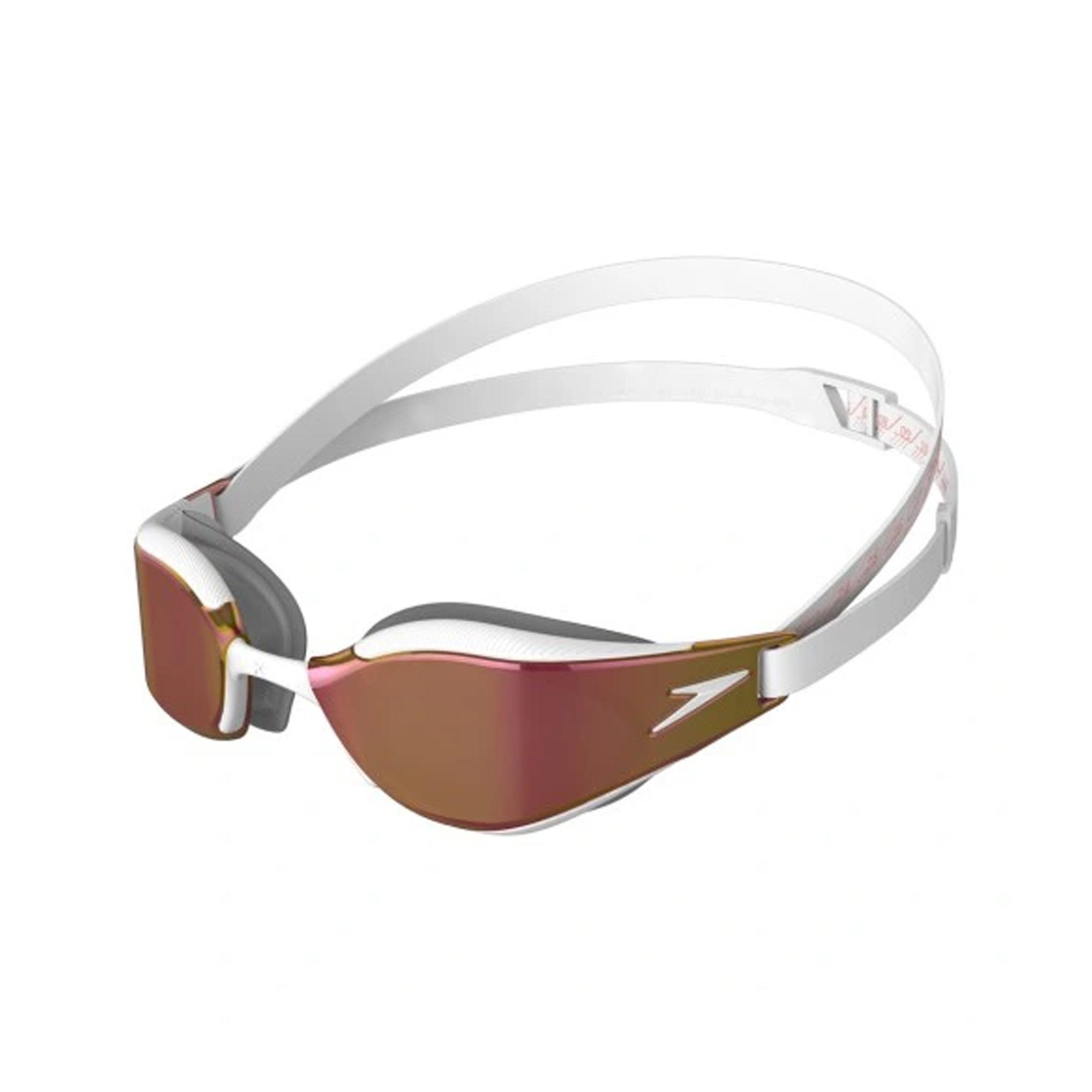 Speedo Fastskin Hyper Elite Mir gold Unisex Beyaz Yüzücü Gözlüğü
