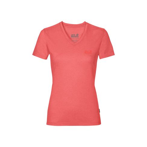  Jack Wolfskin Crosstrail T Kadın Pembe Tişört