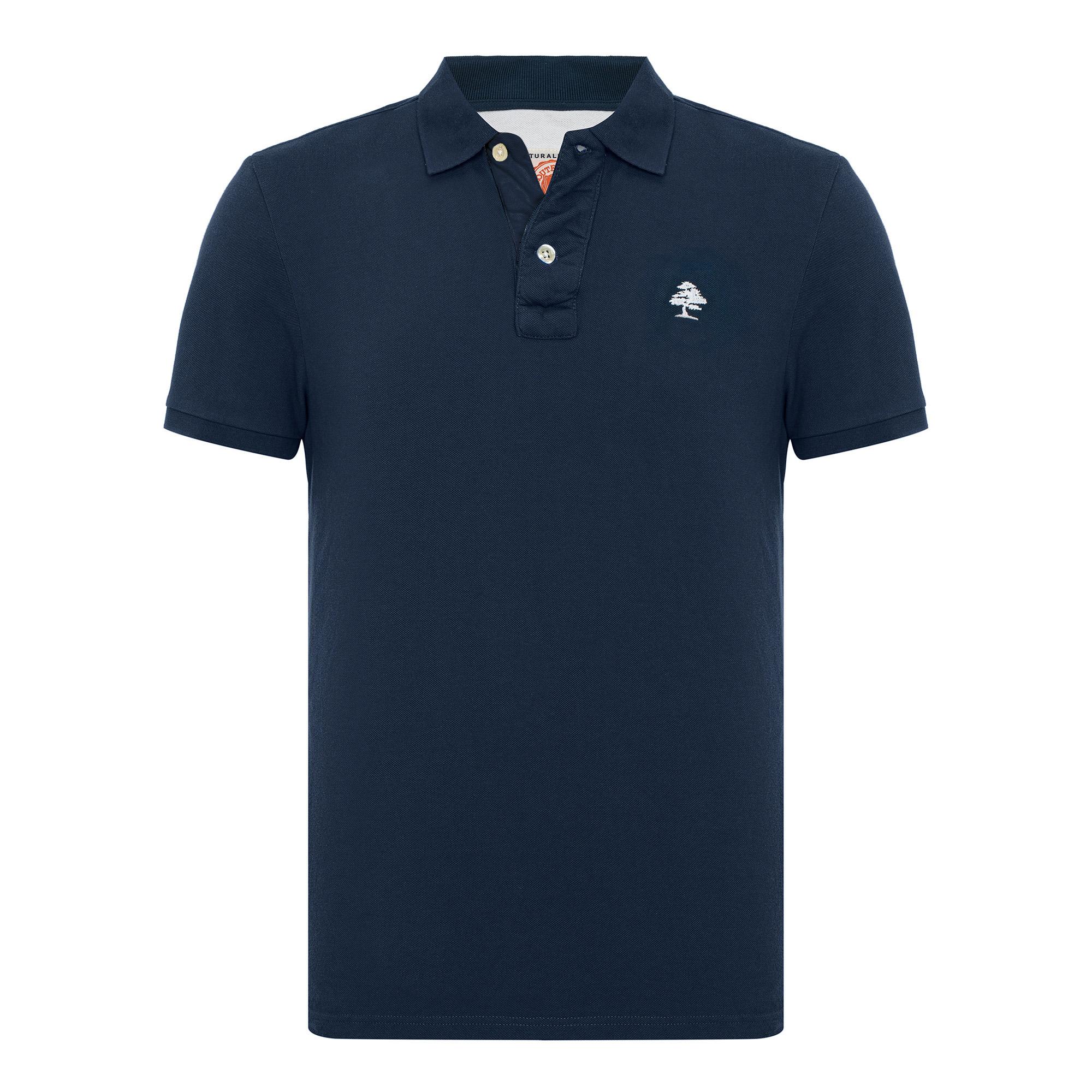 Routefield Patriot Erkek Mavi Polo Tişört